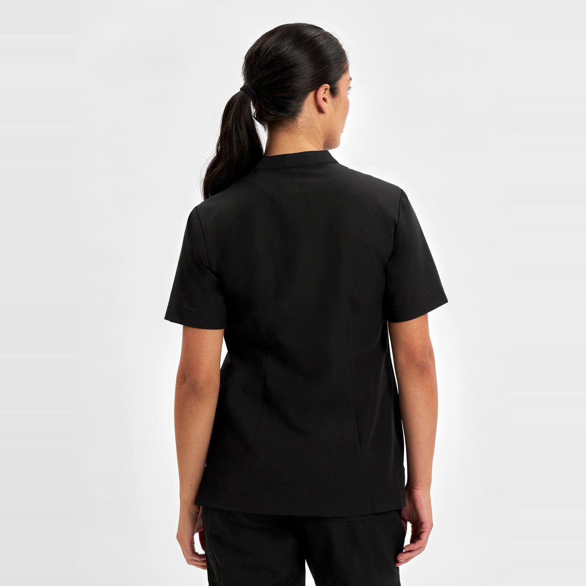 Inaura Essence Womens Jacket CPT451LS in Black, worn by model, view 4