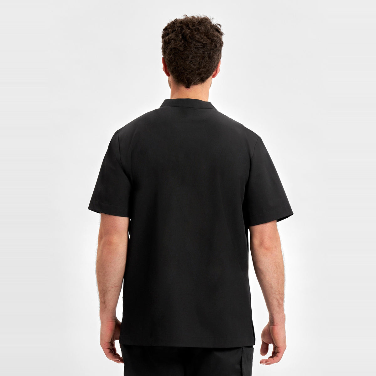 Inaura Essence Mens Jacket CPT451MS in Black, worn by model, view 4