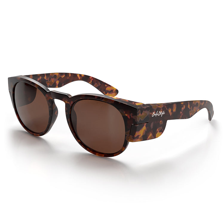 Safe Style Cruisers Matte Tort Frame Brown/Polarised Lens CRMTBRP100