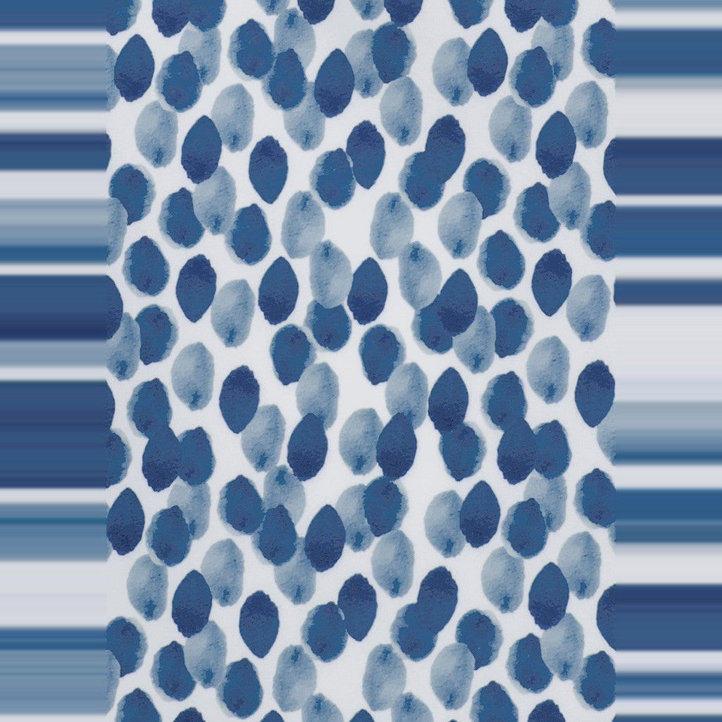 Biz Florence Womens Stardust Print Tunic CS450LS in Navy, view 3