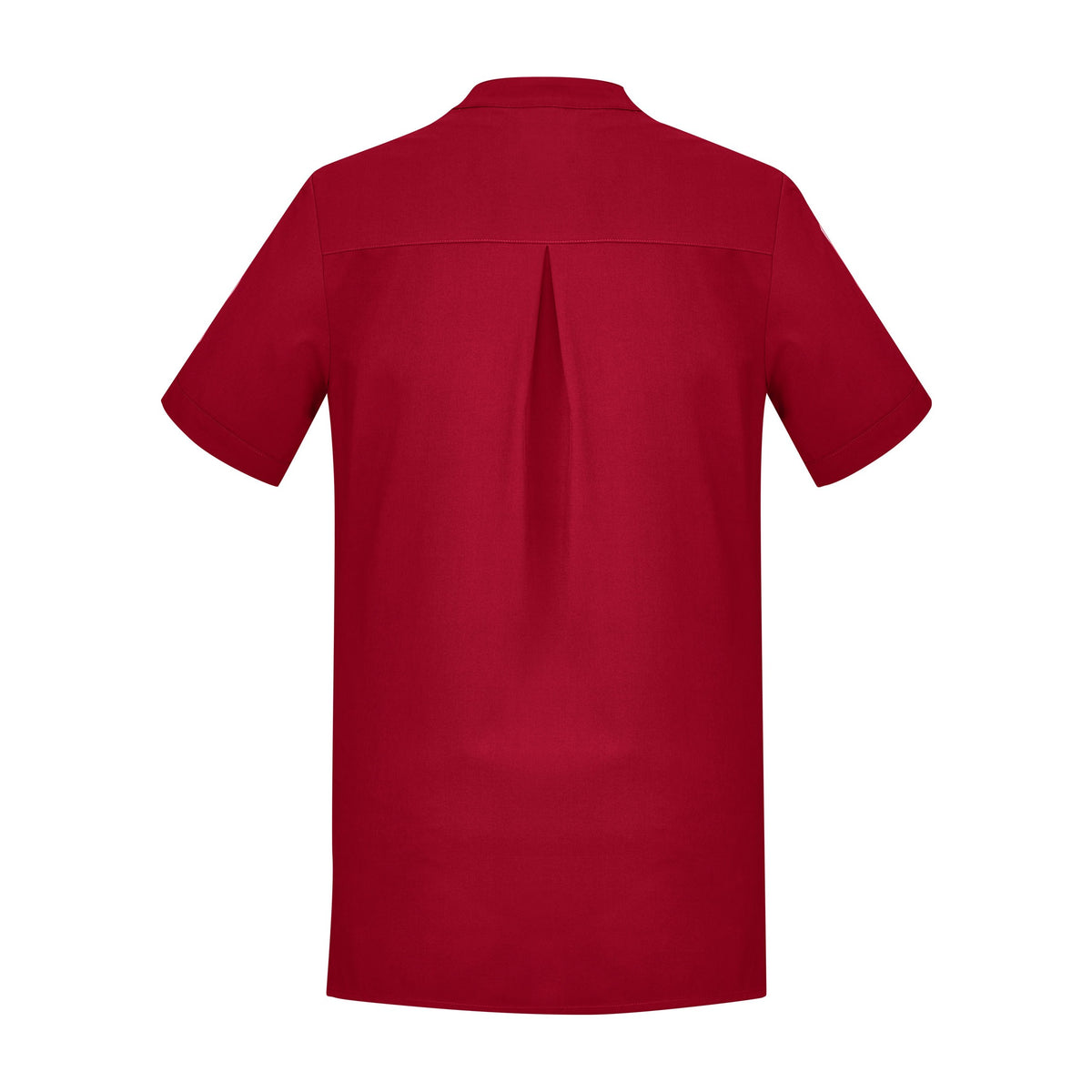 Biz Florence Womens Plain Tunic CS949LS in Cherry, view 2