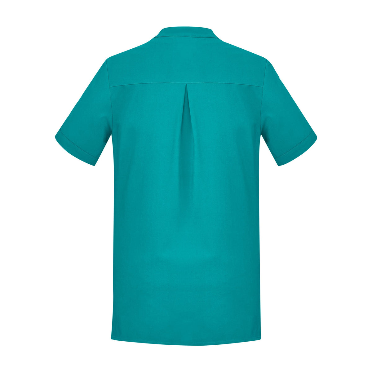 Biz Florence Womens Plain Tunic CS949LS in Teal, view 2