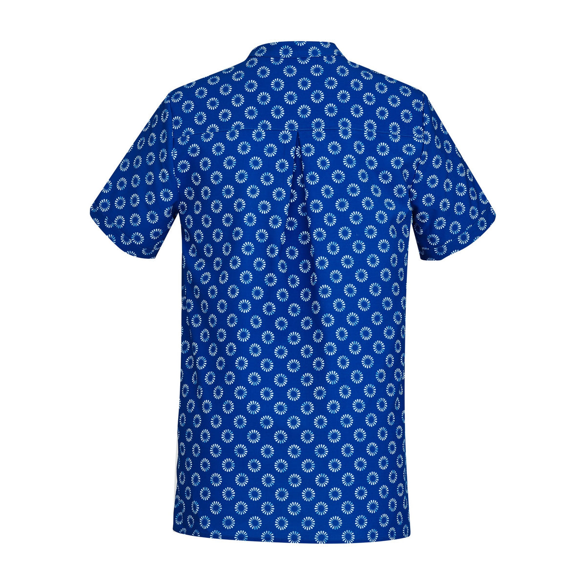 Biz Florence Womens Daisy Print Tunic CS950LS in Electric Blue, view 2