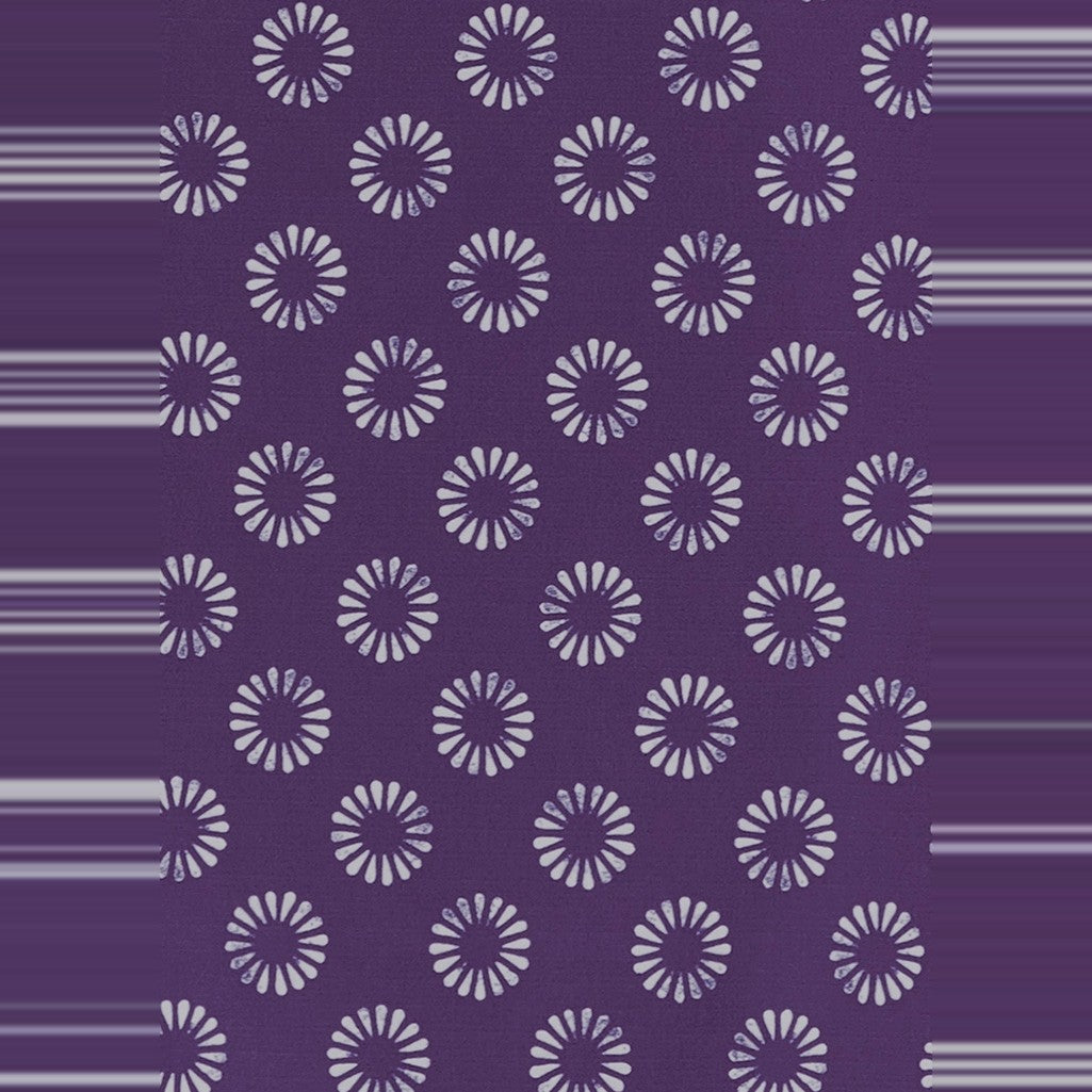 Biz Florence Womens Daisy Print Tunic CS950LS in Purple, view 3