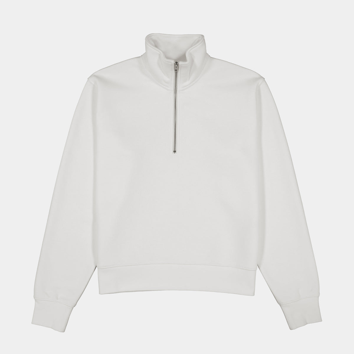GOODMATES Womens Everyday 1/4 Zip X2006W in Ecru