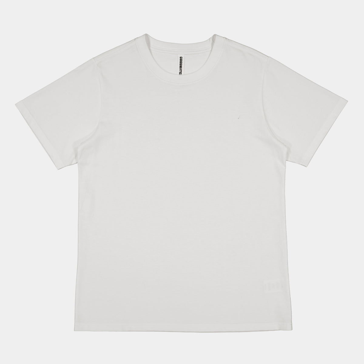GOODMATES Womens Everyday Short Sleeve Tee X2001W in Ecru
