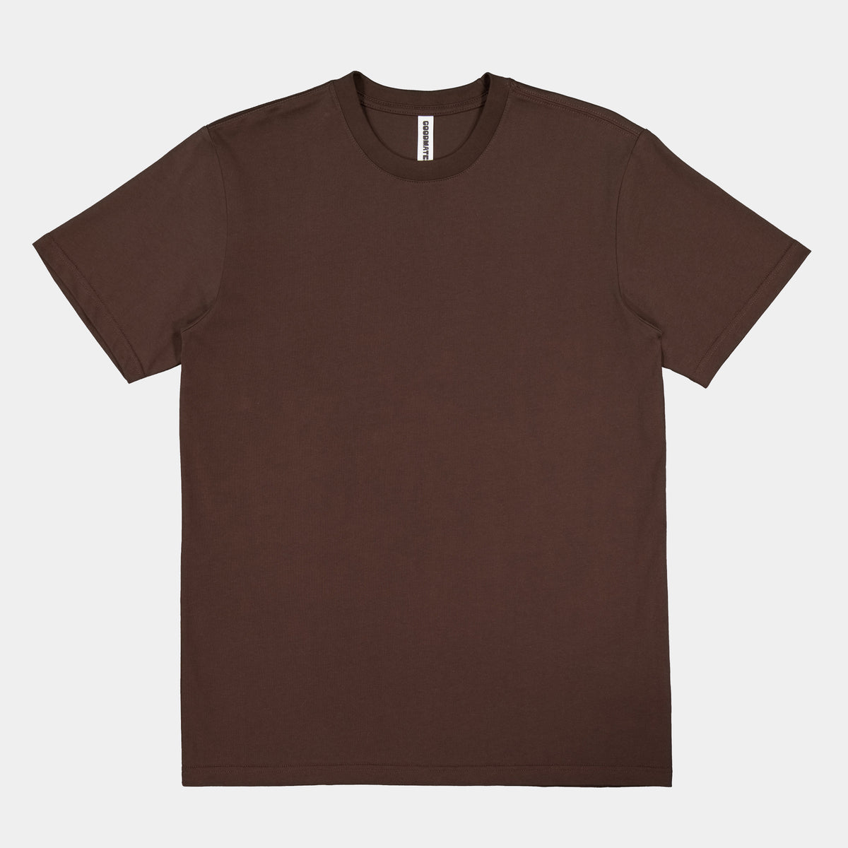 GOODMATES Mens Everyday Short Sleeve Tee X2001M in Espresso