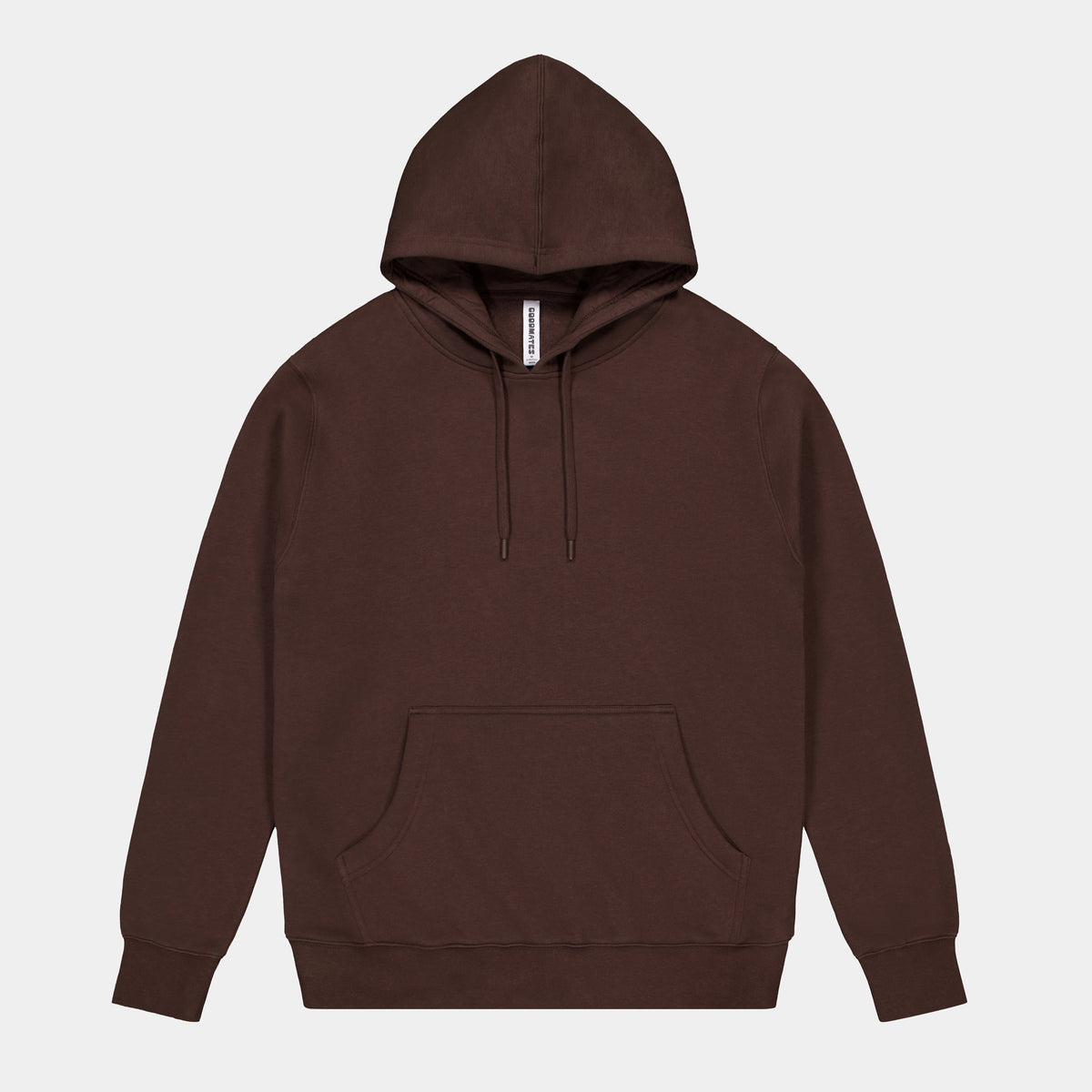 GOODMATES Mens Everyday Hoodie X2003M in Espresso