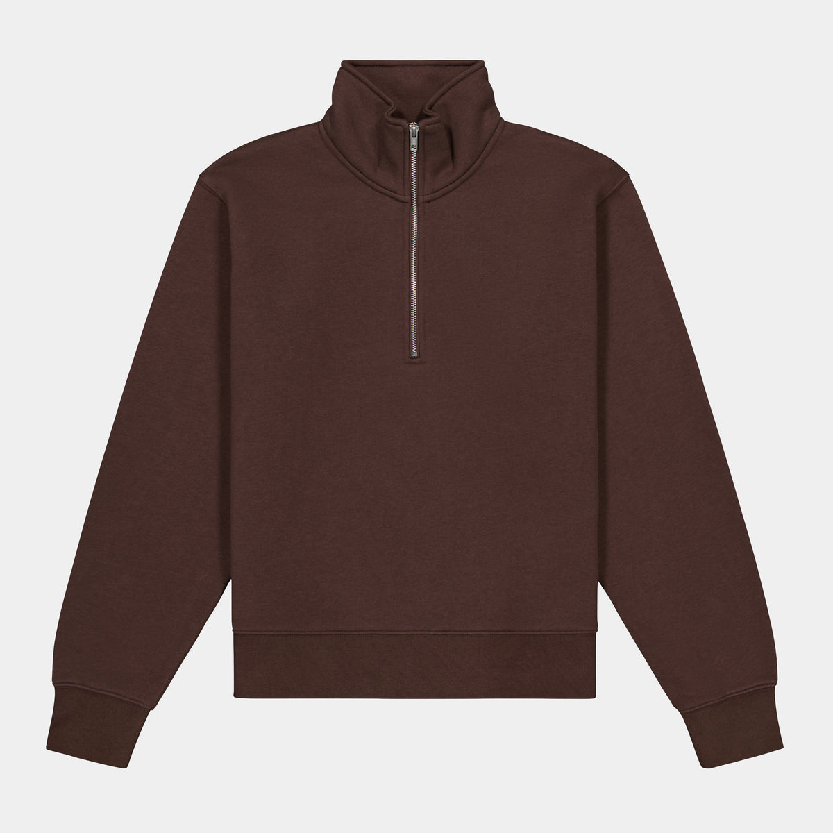 GOODMATES Womens Everyday 1/4 Zip X2006W in Espresso