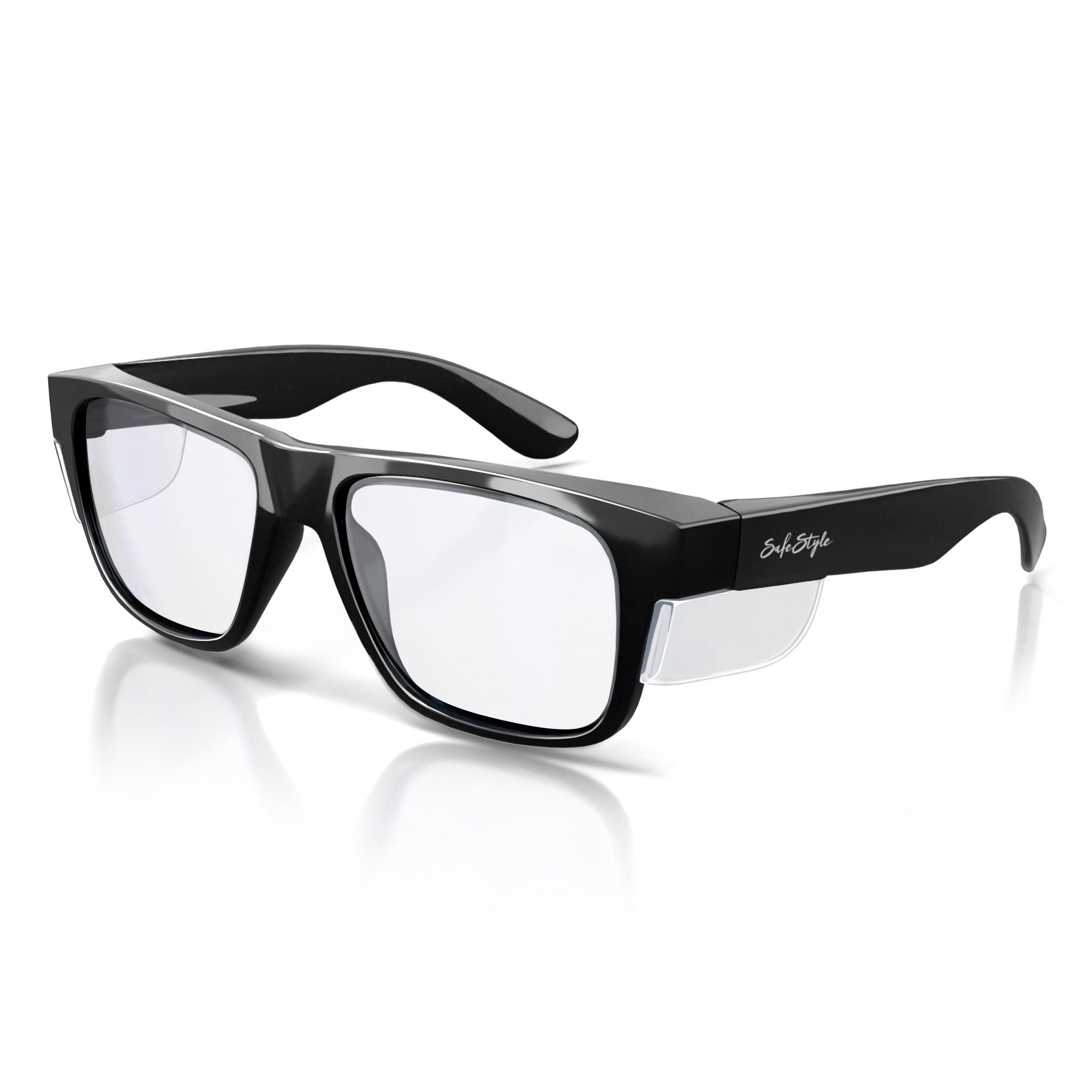 Safe Style Fusions Black Frame/Clear Lens FBC100