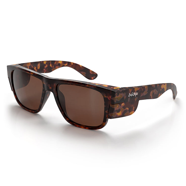 Safe Style Fusions Matte Tort Frame Brown/Polarised Lens FMTBRP100