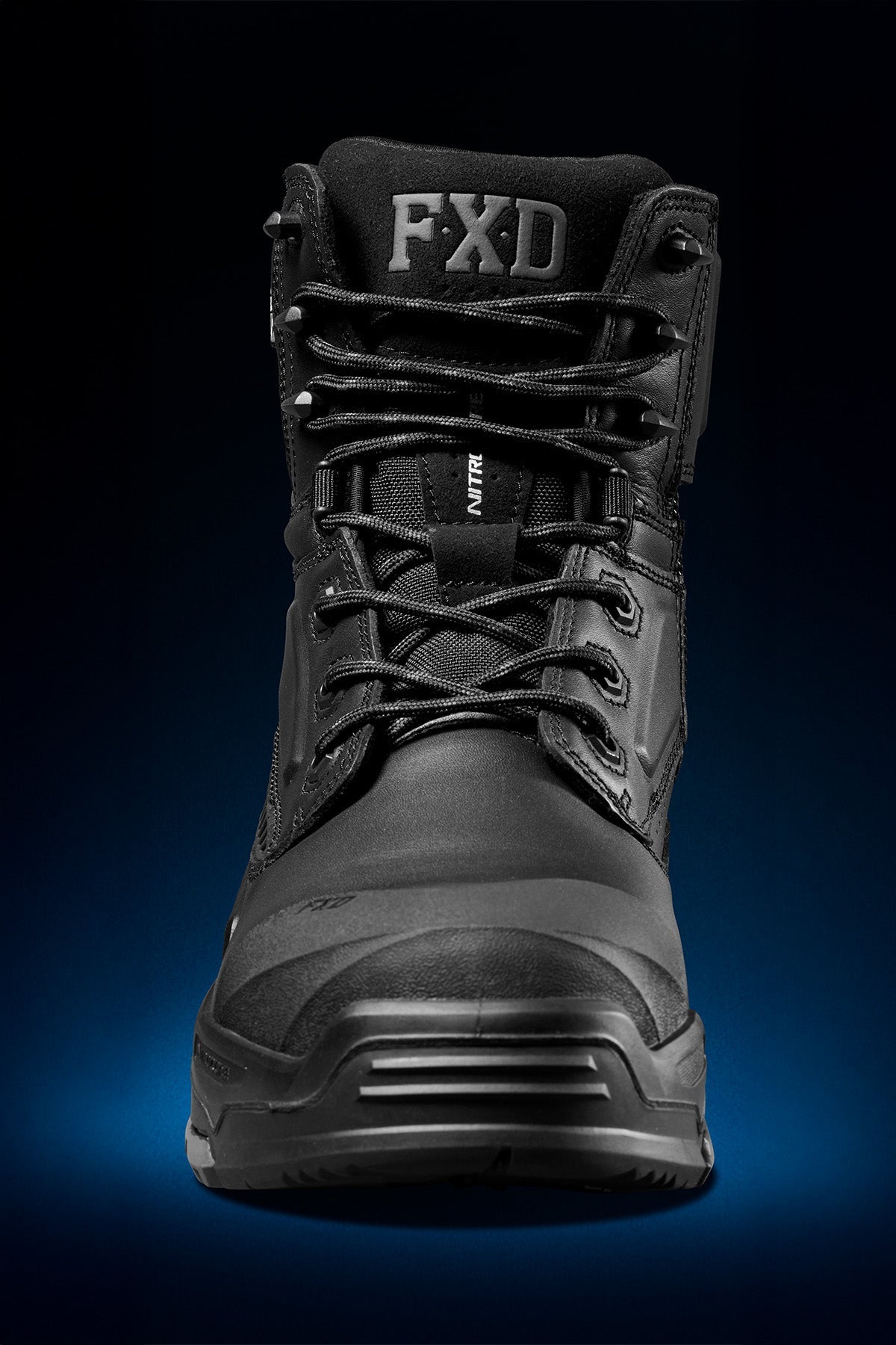 FXD DURA-X ONE High Cut Nitrocore Work Boot in Black, view 3