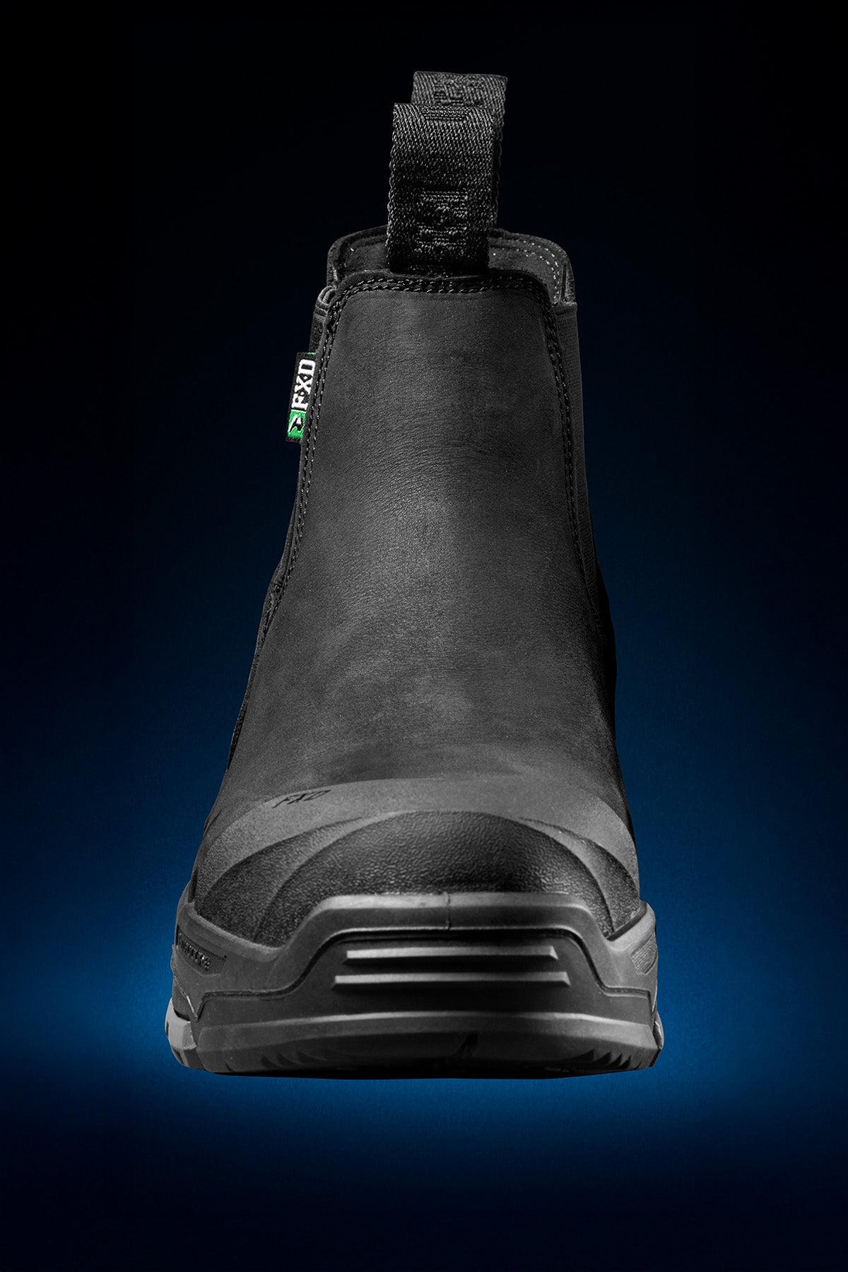 FXD DURA-X THREE Slip On Nitrocore Work Boot in Black, view 3