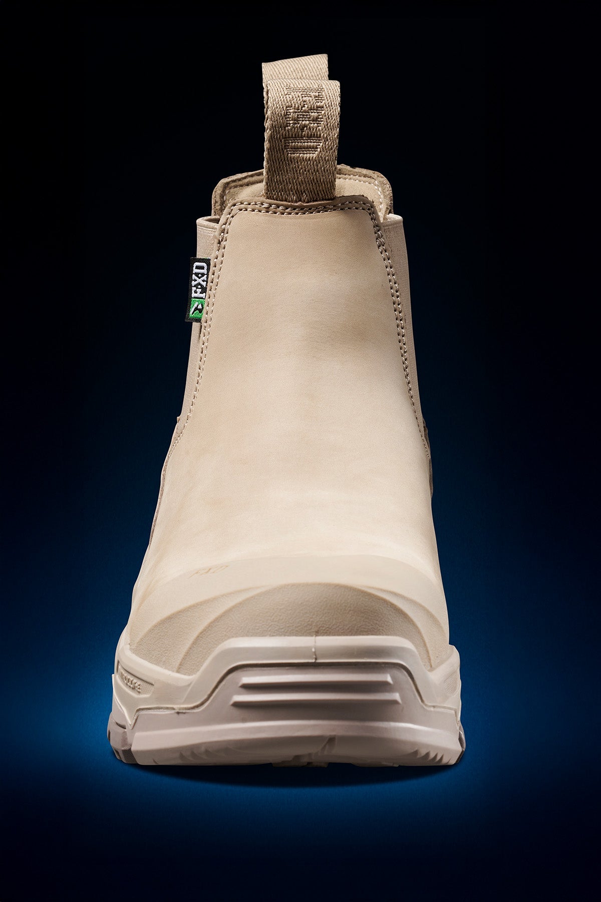 FXD DURA-X THREE Slip On Nitrocore Work Boot in Stone, view 3