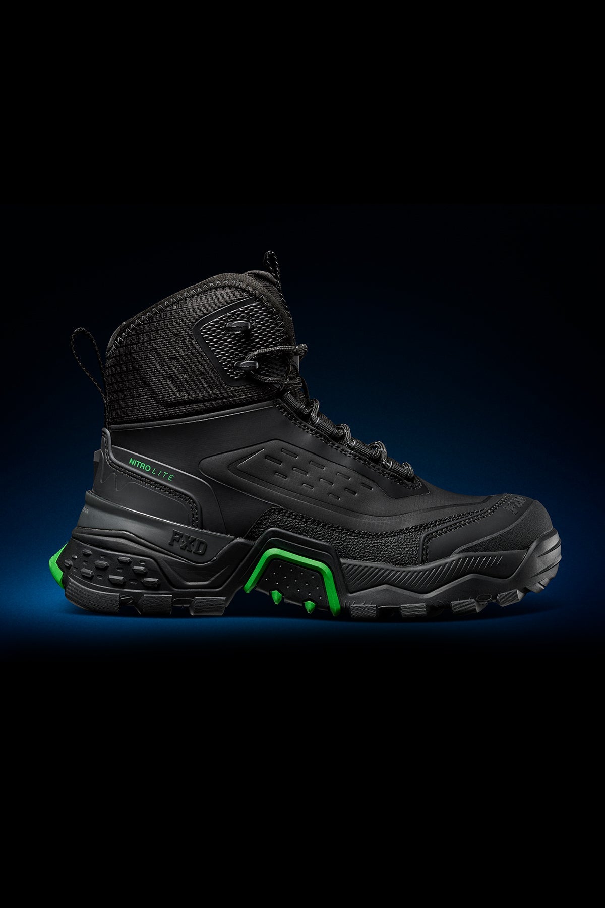 FXD EVO-1 Synthetic Nitrolite Work Boot in Black