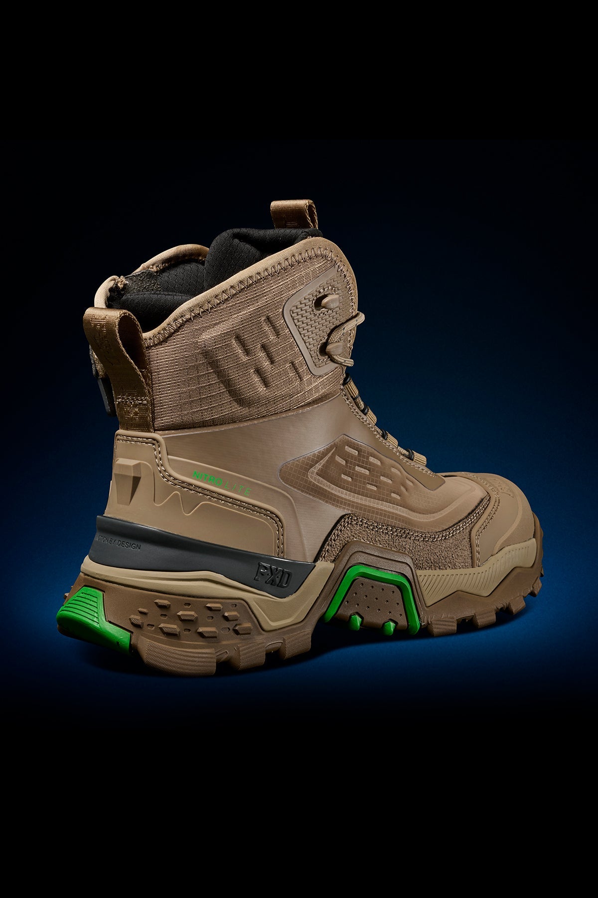 FXD EVO-1 Synthetic Nitrolite Work Boot in Stone, view 3