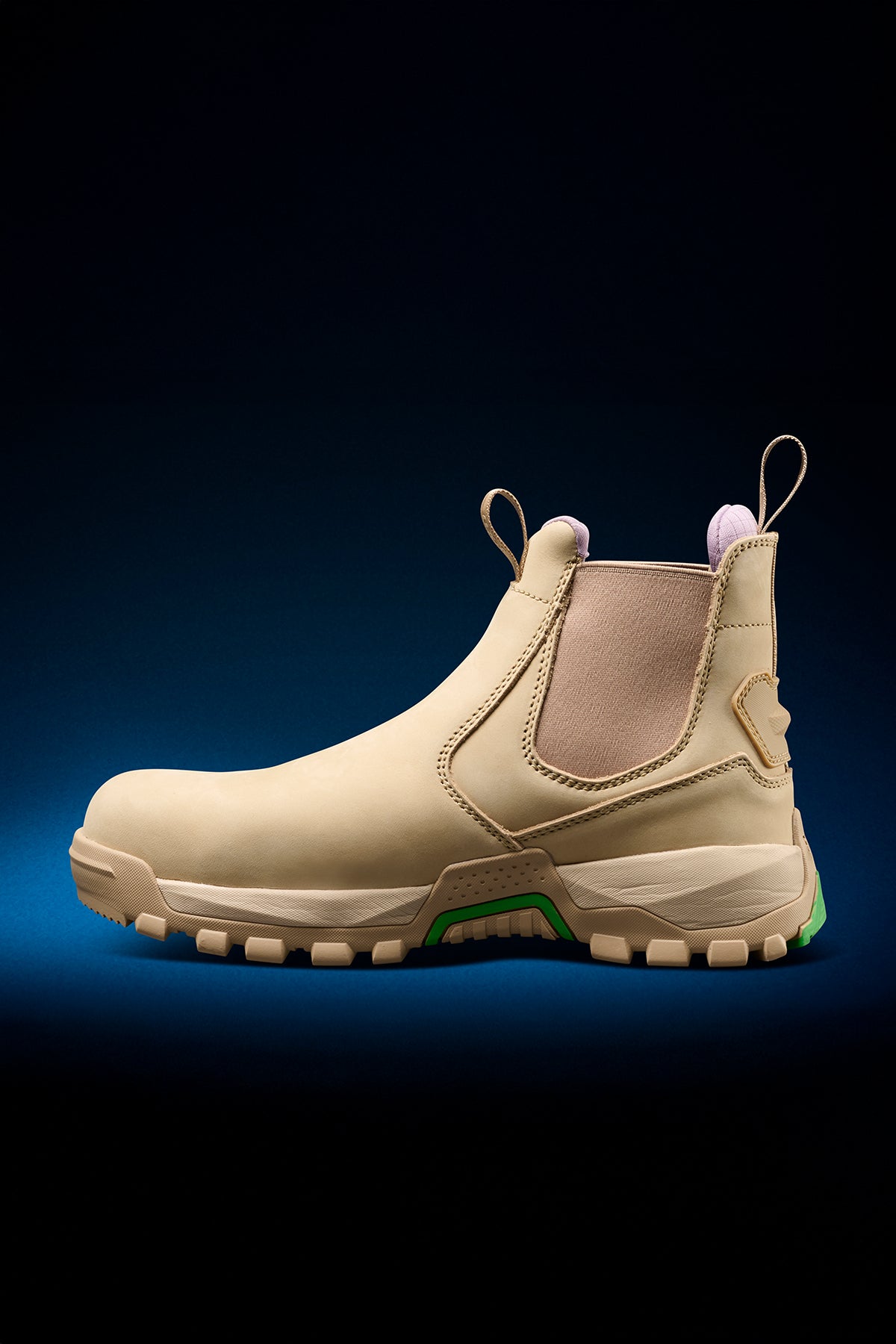 FXD WB-4W Women's Slip On Nitrolite Work Boot in Clay, view 2