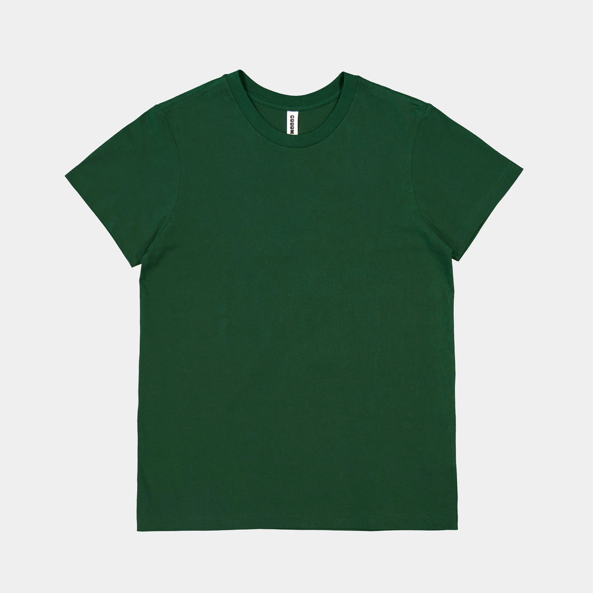 GOODMATES Womens Basis Short Sleeve Tee X1001W in Forest