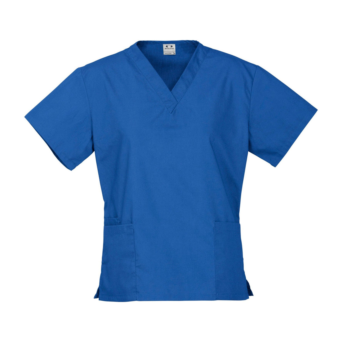 Biz Womens Classic Scrubs Top H10622 in Royal