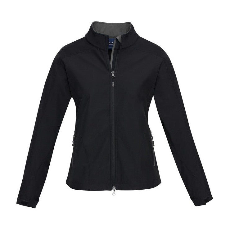 Biz Womens Geneva Jacket J307L in Black/Graphite