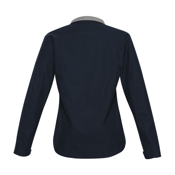 Biz Womens Geneva Jacket J307L in Navy/Graphite
