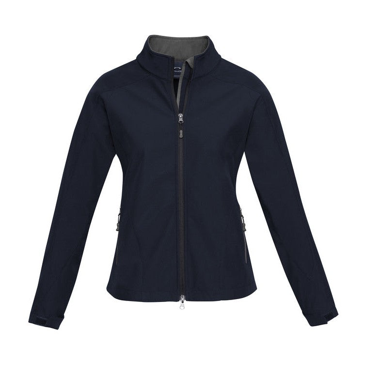 Biz Womens Geneva Jacket J307L in Navy/Graphite