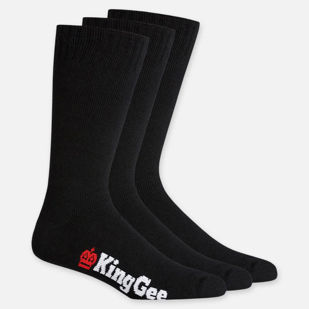 King Gee Bamboo Sock 3 Pack K09230