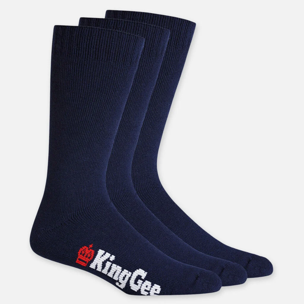 King Gee Bamboo Sock 3 Pack K09230