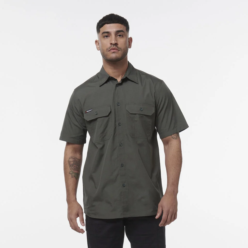 King Gee Workcool Vented Shirt Short Sleeve K14030