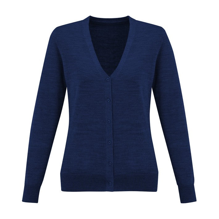 Biz Roma Womens Knit Cardigan LC916L in French Blue