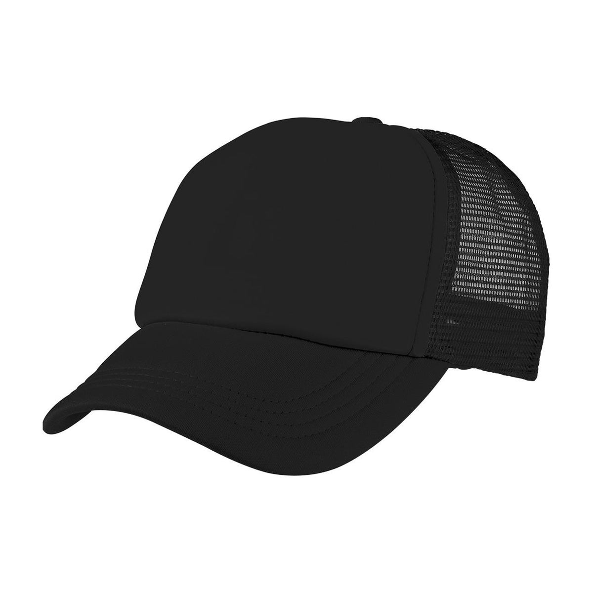 Legend Life Foam Mesh Trucker 4055 in Black/Black