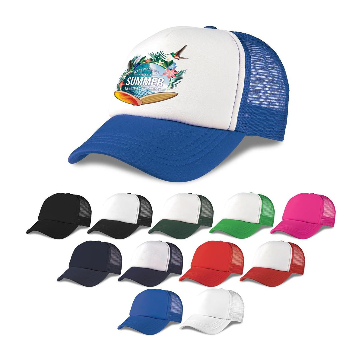 Legend Life Foam Mesh Trucker 4055, view 2