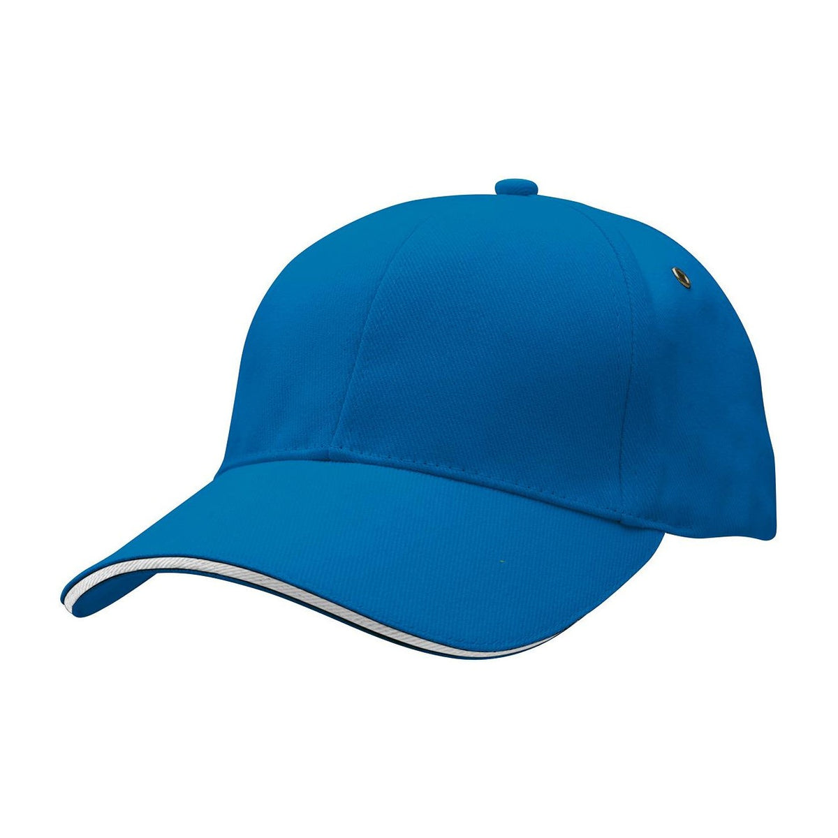 Legend Life Sandwich Peak Cap 4289 in Aqua/White