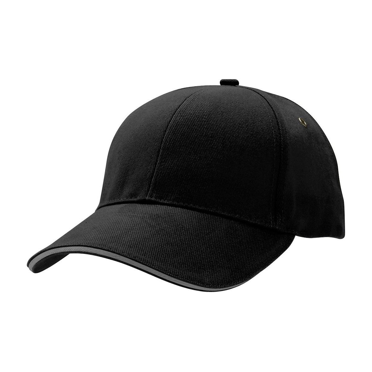 Legend Life Sandwich Peak Cap 4289 in Black/Grey