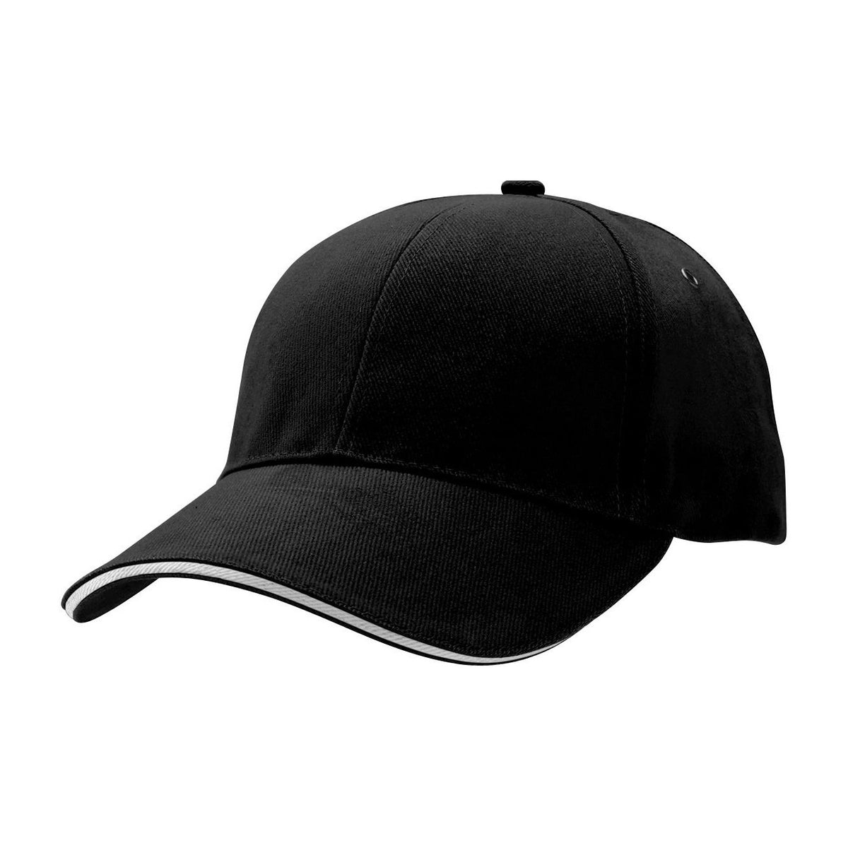 Legend Life Sandwich Peak Cap 4289 in Black/White