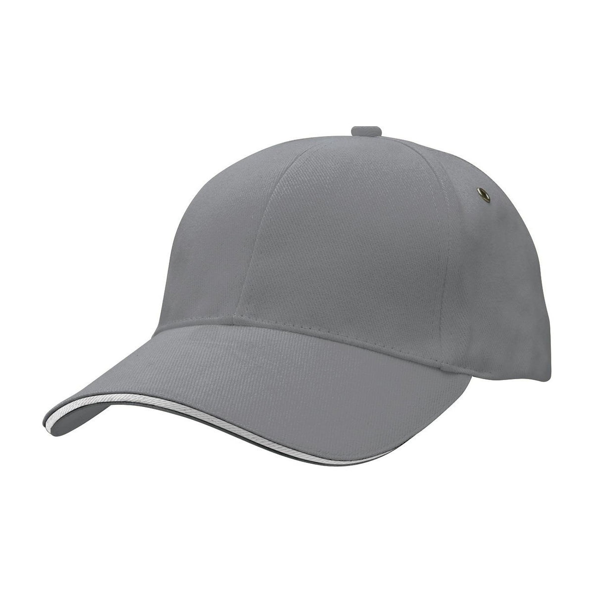 Legend Life Sandwich Peak Cap 4289 in Grey/White