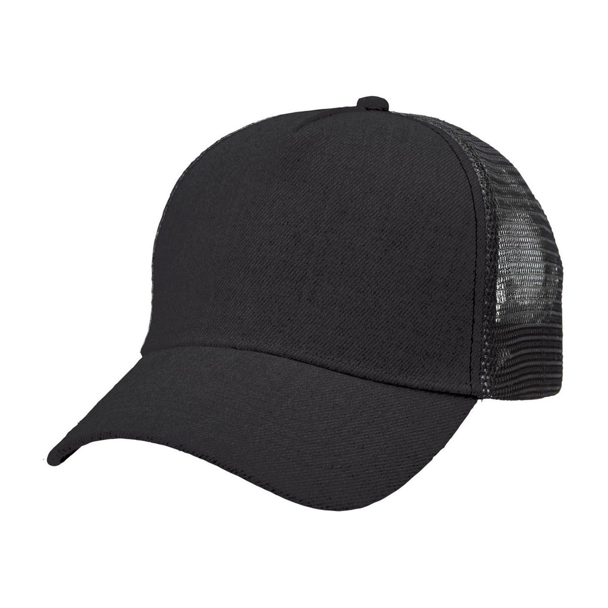 Legend Life Heathered Mesh Trucker 4395 in Carbon Heather/Black