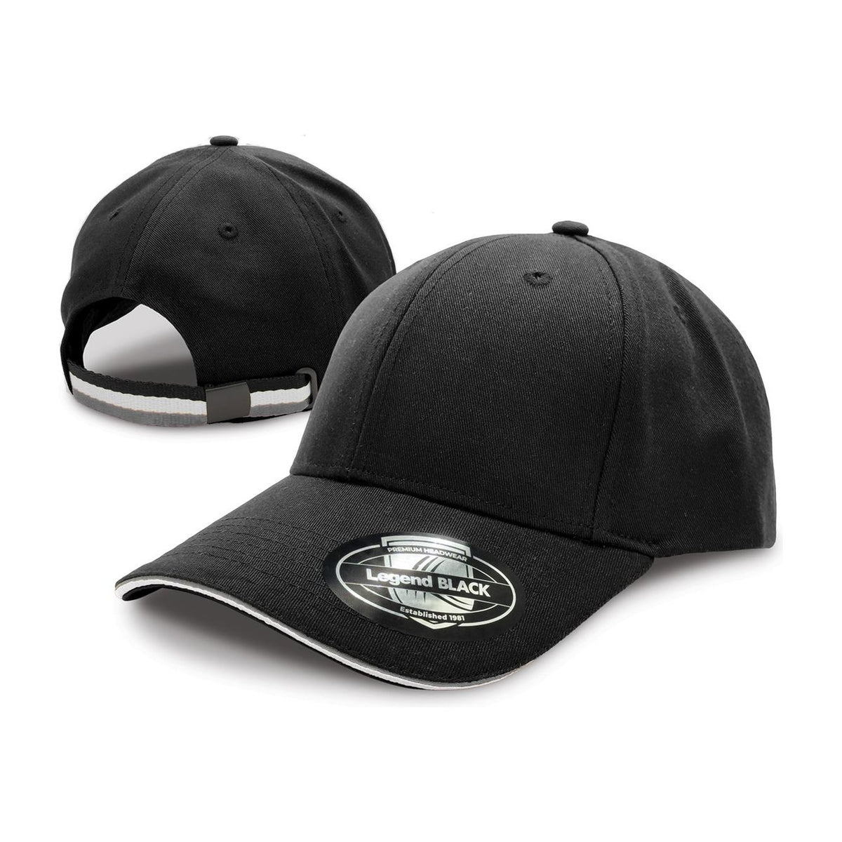 Legend Life San Marino Cap 7033 in Black/Grey/White