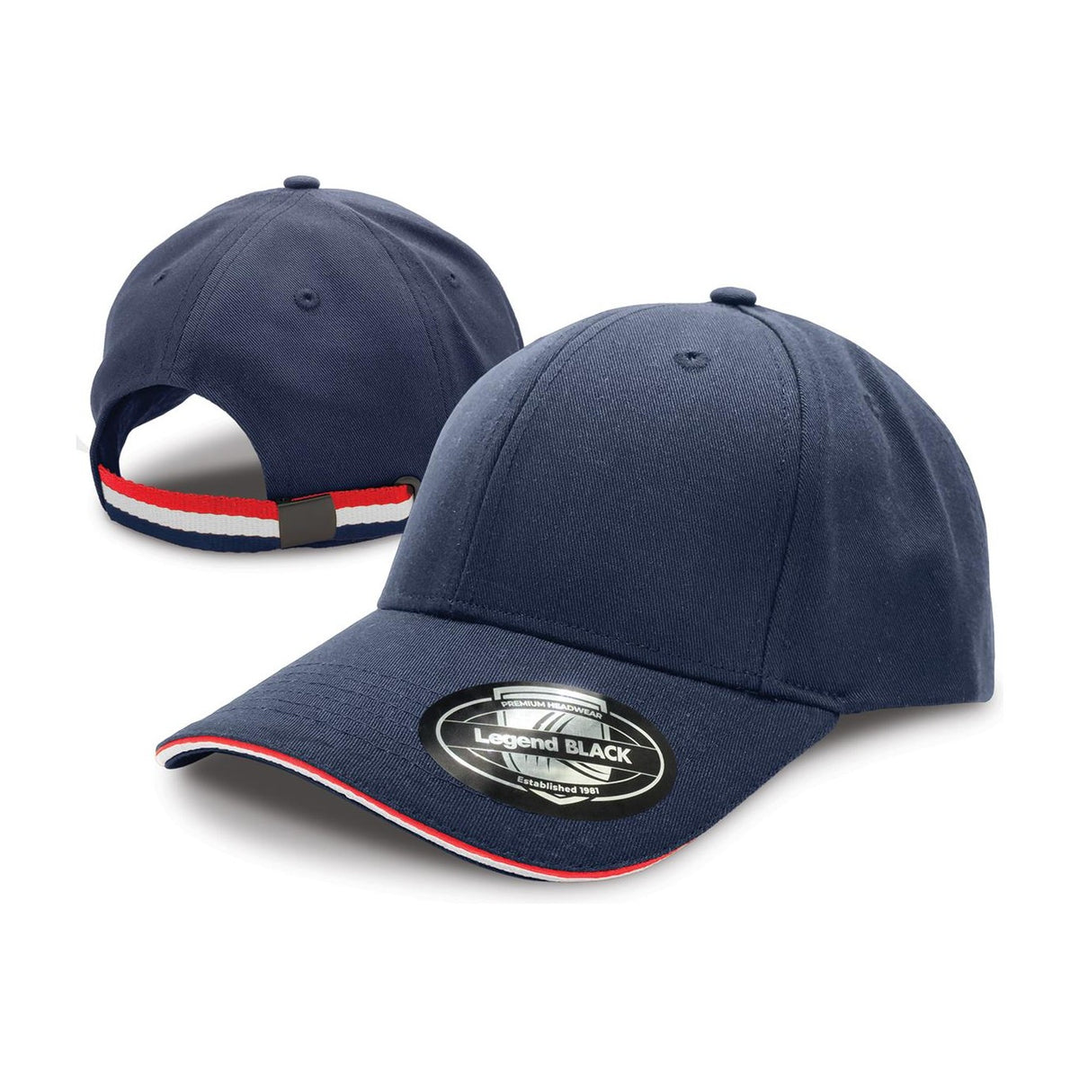 Legend Life San Marino Cap 7033 in Navy/Red/White