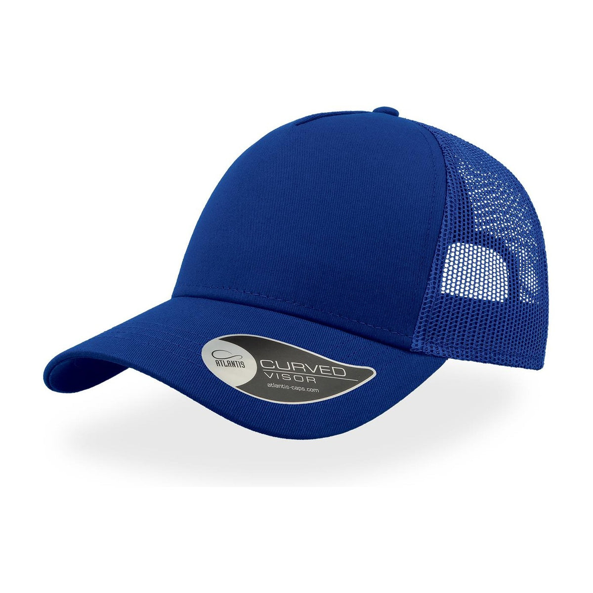 Legend Life Rapper Cotton Trucker Cap A2650 in Royal/Royal
