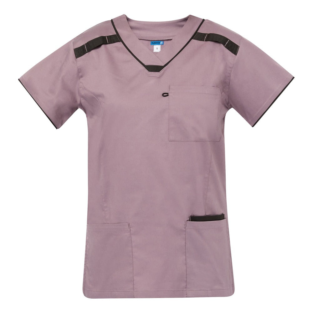 Medi8 Womens Stretch Scrub Top M88026