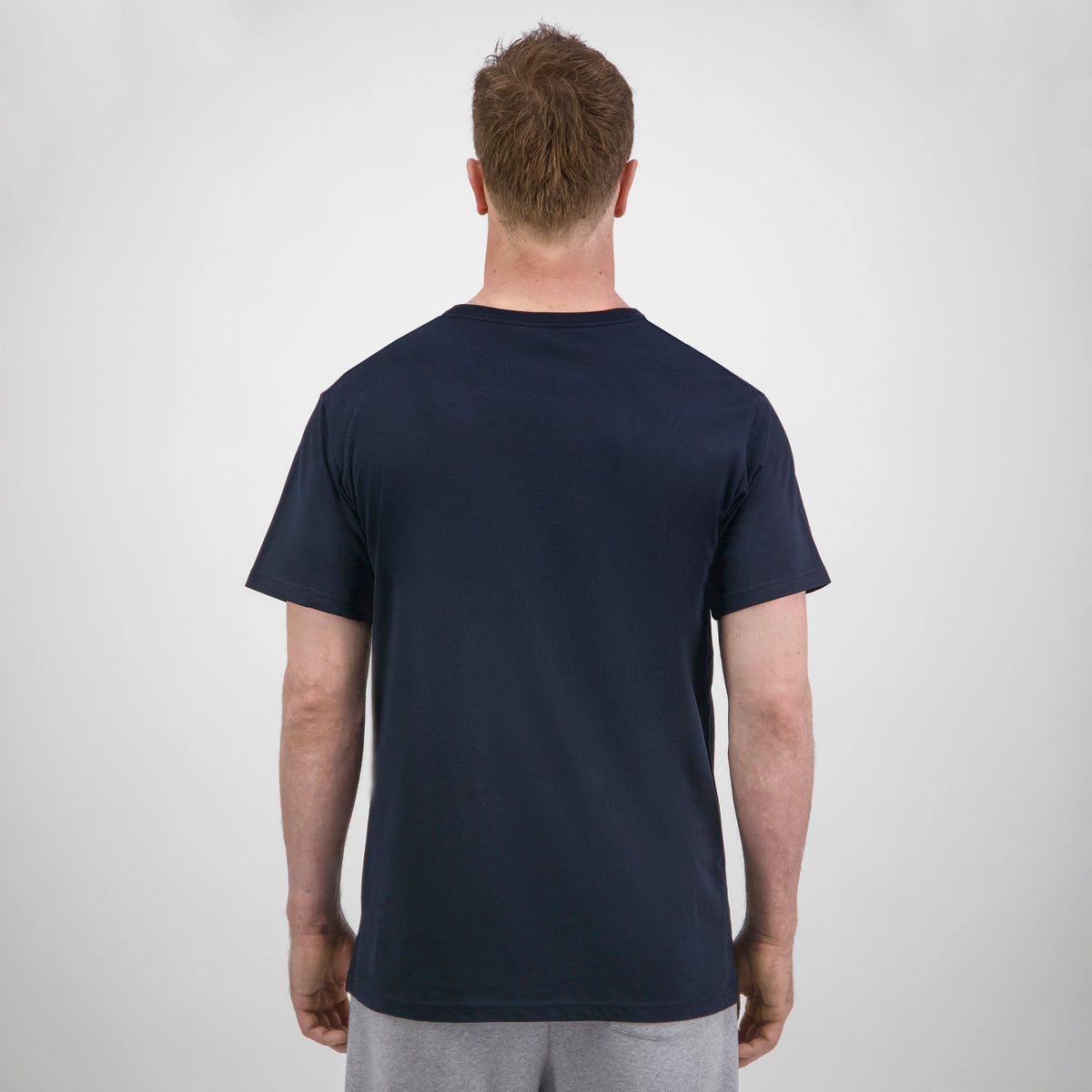 GOODMATES Mens Basis Short Sleeve Tee X1001M in Navy