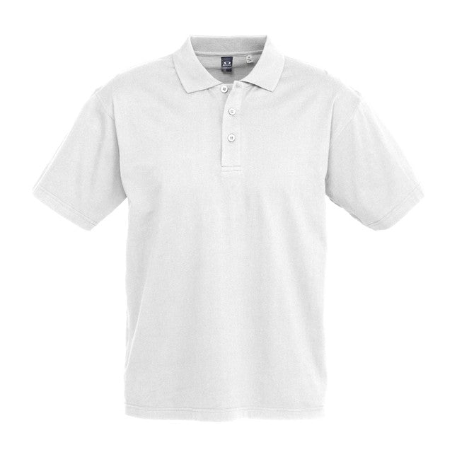 Biz Ice Mens Short Sleeve Polo P112MS in White