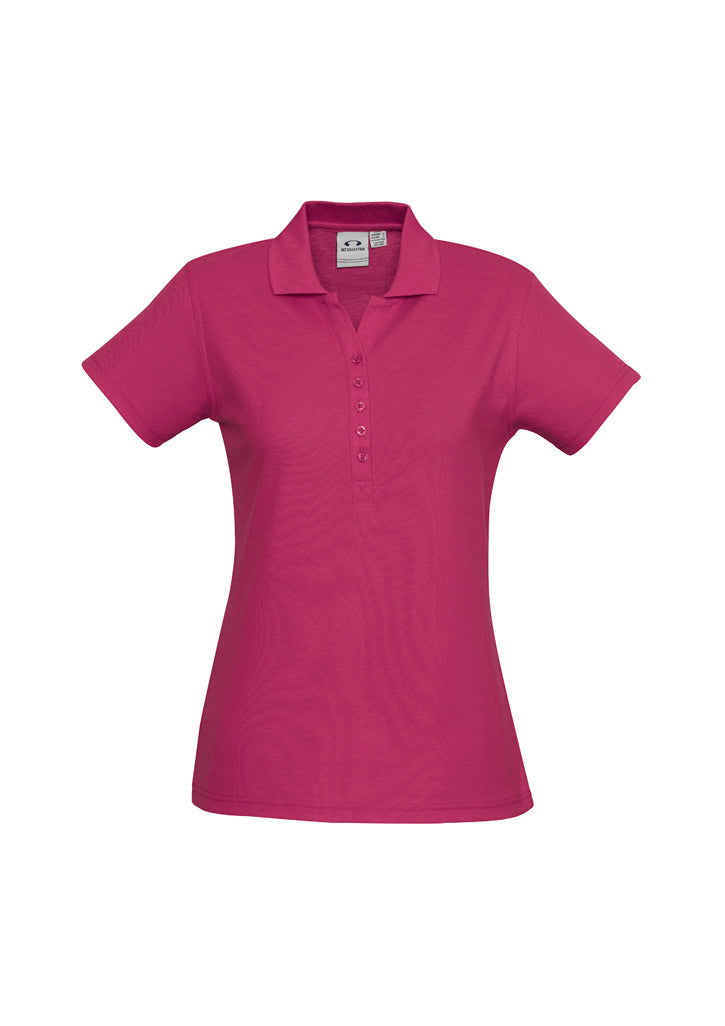 Biz Womens Crew Polo P400LS