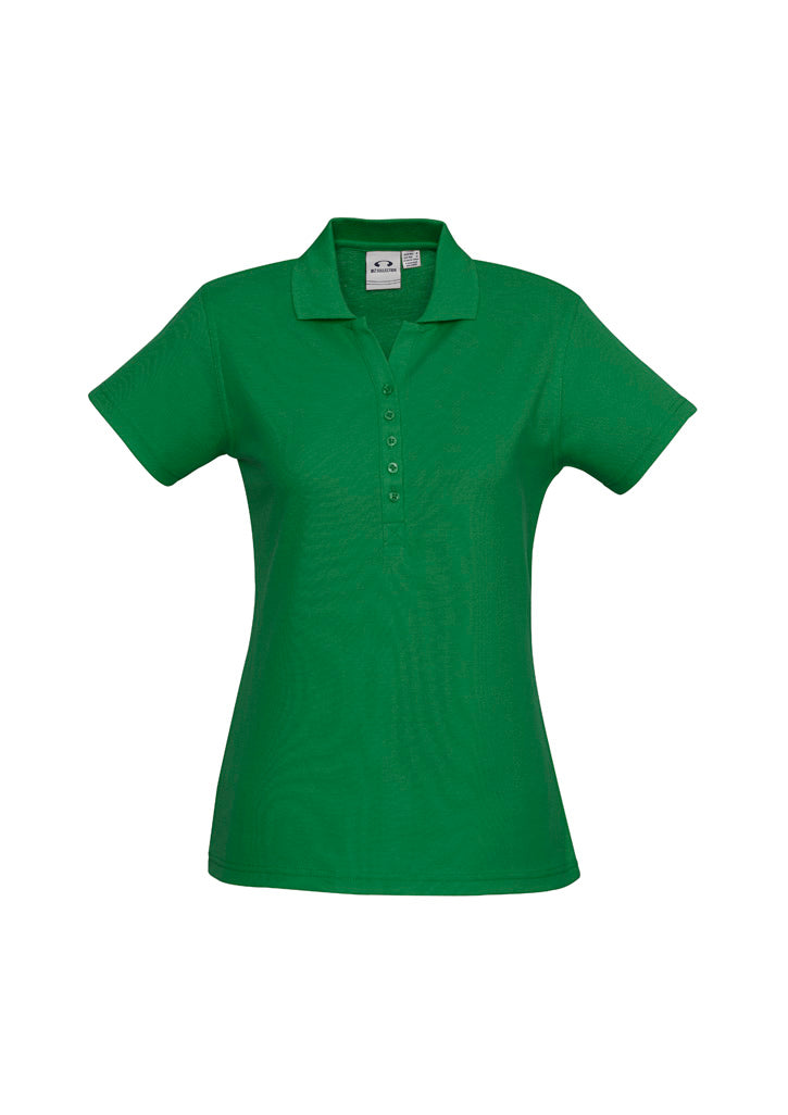 Biz Womens Crew Polo P400LS