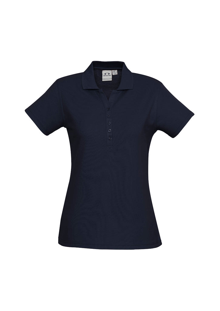 Biz Womens Crew Polo P400LS