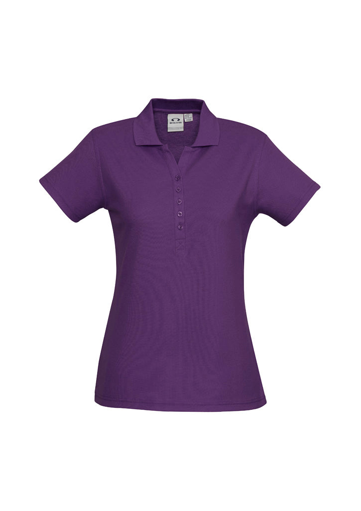 Biz Womens Crew Polo P400LS