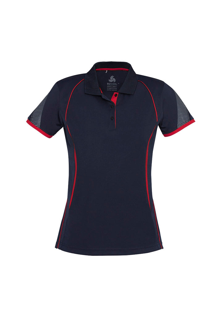 Biz Womens Razor Polo P405LS