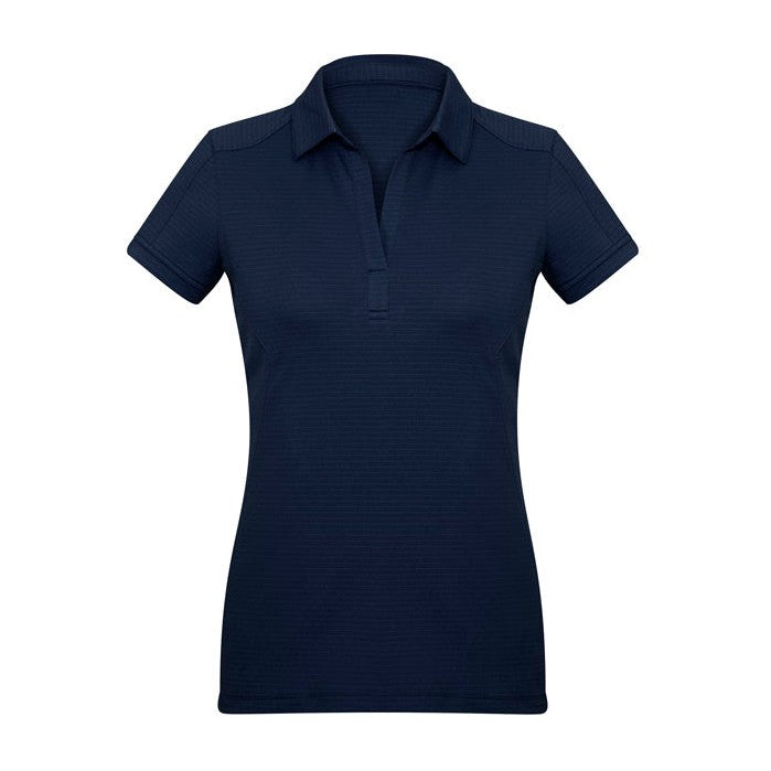 Biz Womens Profile Polo P706LS in Navy