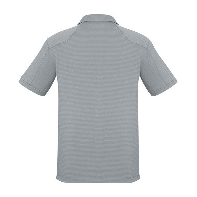 Biz Mens Profile Polo P706MS in Silver